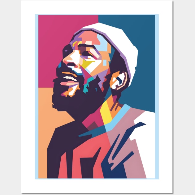 Marvin Gaye Wall Art by Space Club